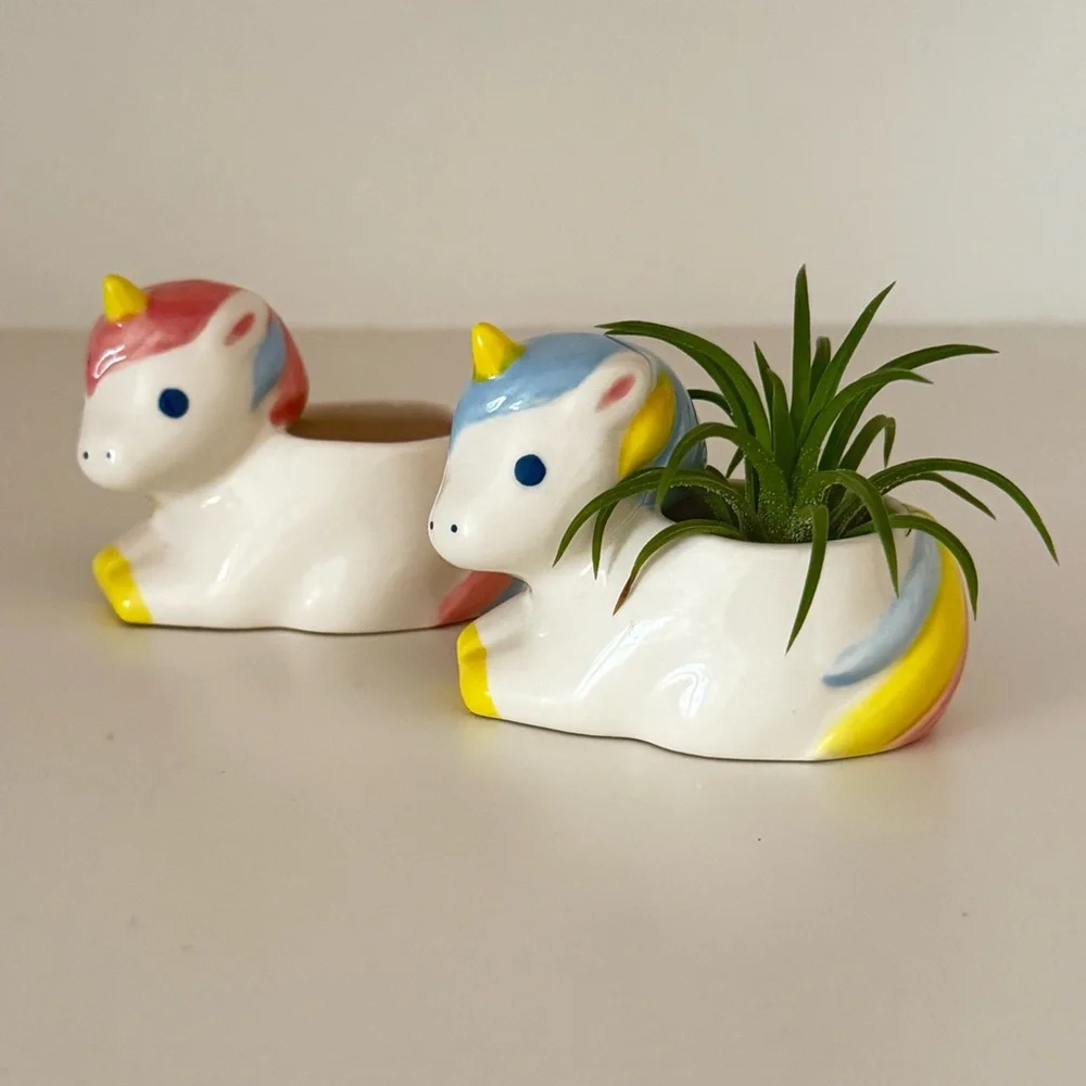 Mini Unicorn Planters